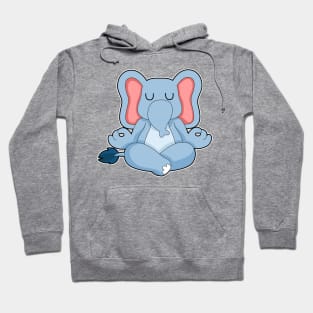 Elephant Yoga Meditation Gymnastics Hoodie